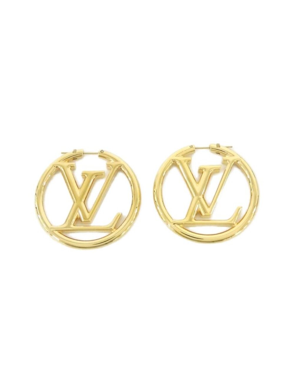 Louis Vuitton Earrings Hoop e - Picture 3 of 4